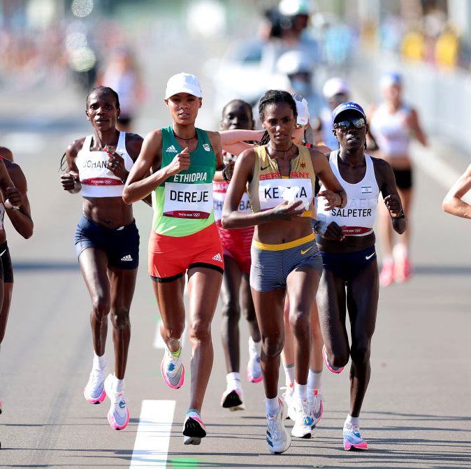 Lonah Chemtai Salpeter forced to pause Olympic marathon due to period ...