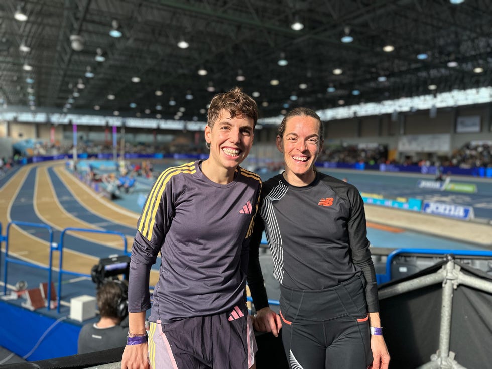 esther guerrero y marta perez en el campeonato de españa de ourense