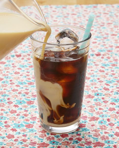 iced coffee with milk