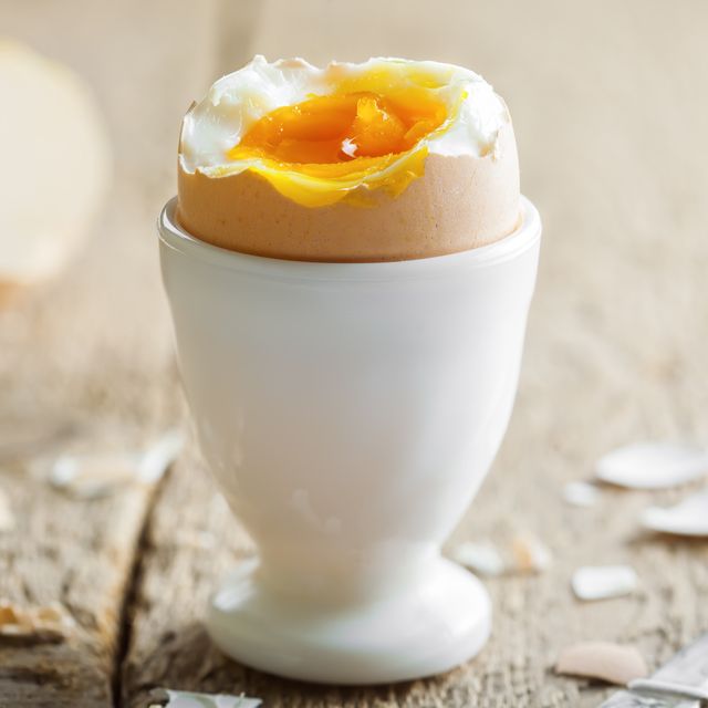 Perfect soft boiled egg for breakfast