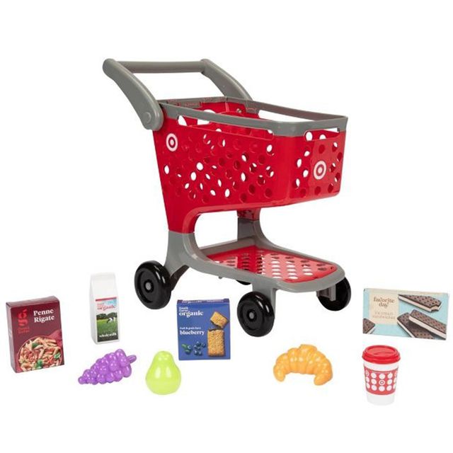 Target Has a New Mini Shopping Cart for Kids That Comes With Groceries and  a Coffee Cup