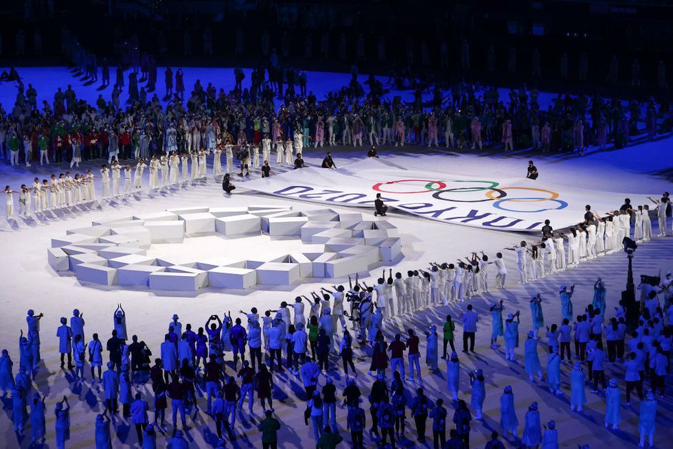Photos: Spectacle endures at Tokyo Olympics opening ceremony