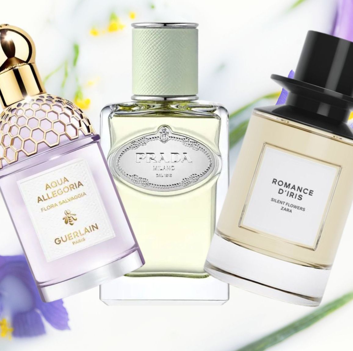 los mejores perfumes florales frescos con iris