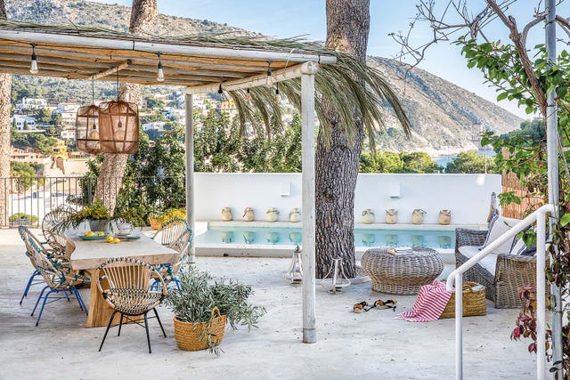 casa con piscina en moraira, alicante