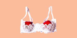 Undergarment, Peach, Illustration, Graphics, Artwork, Painting, Brassiere, Drawing, Stomach, Lingerie, 
