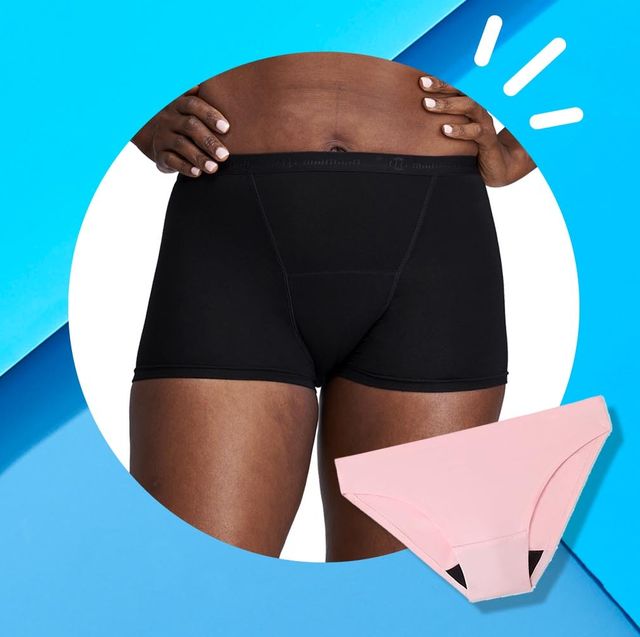 Womens Menstrual Period Underwear,Pack of 4 Leak Proof Absorbent