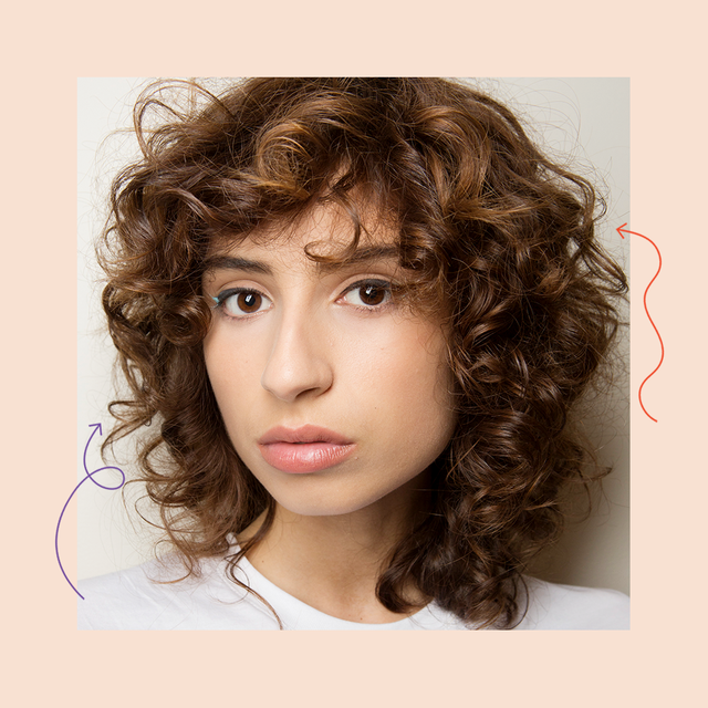perm hairstyles   image of a girl with short curly hair