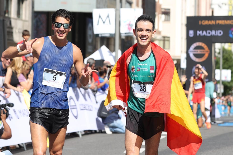 perseus karlstrom y diego ﻿garcía carrera al término de madrid marcha