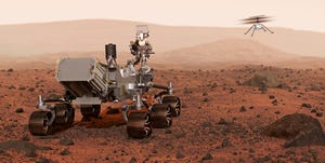 perseverance rover op mars