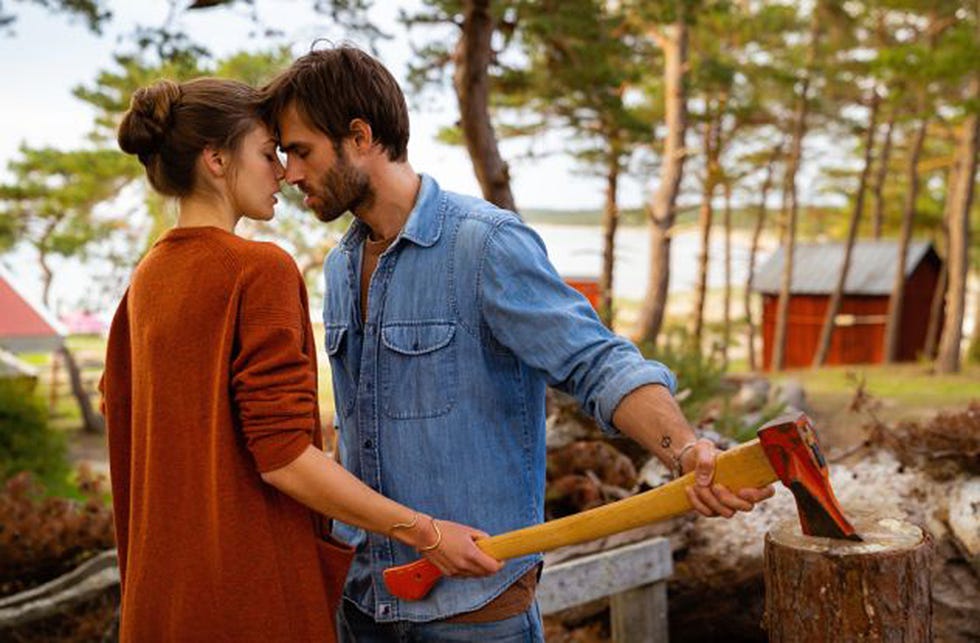 Laura Berlin y Moritz Vierboom en la película Persiguiendo un sueño, de la serie Inga Lindström