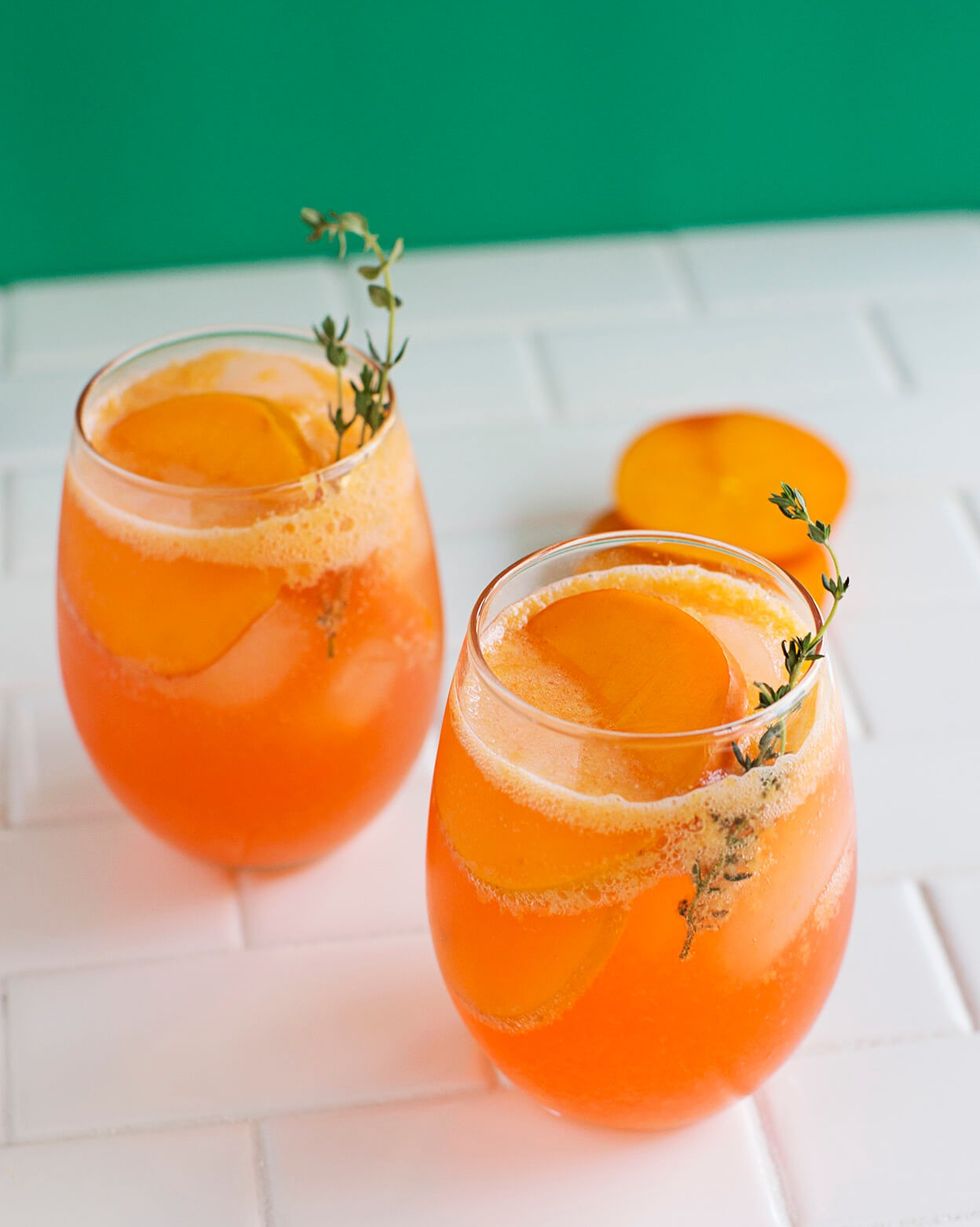 persimmon recipes persimmon aperol spritz