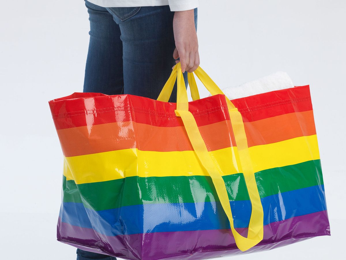 STORSTOMMA Shopping bag, large, multicolor, 2401 oz - IKEA