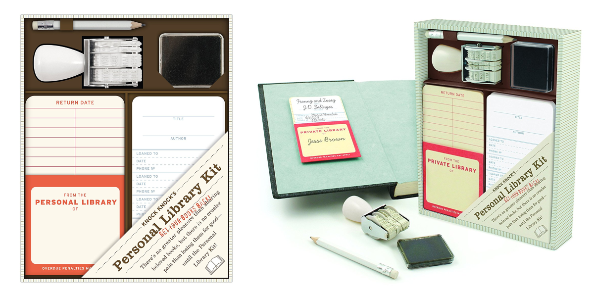 Knock Knock's Personal Library Kit Is The Best Gift For Your Book-Loving  Friends