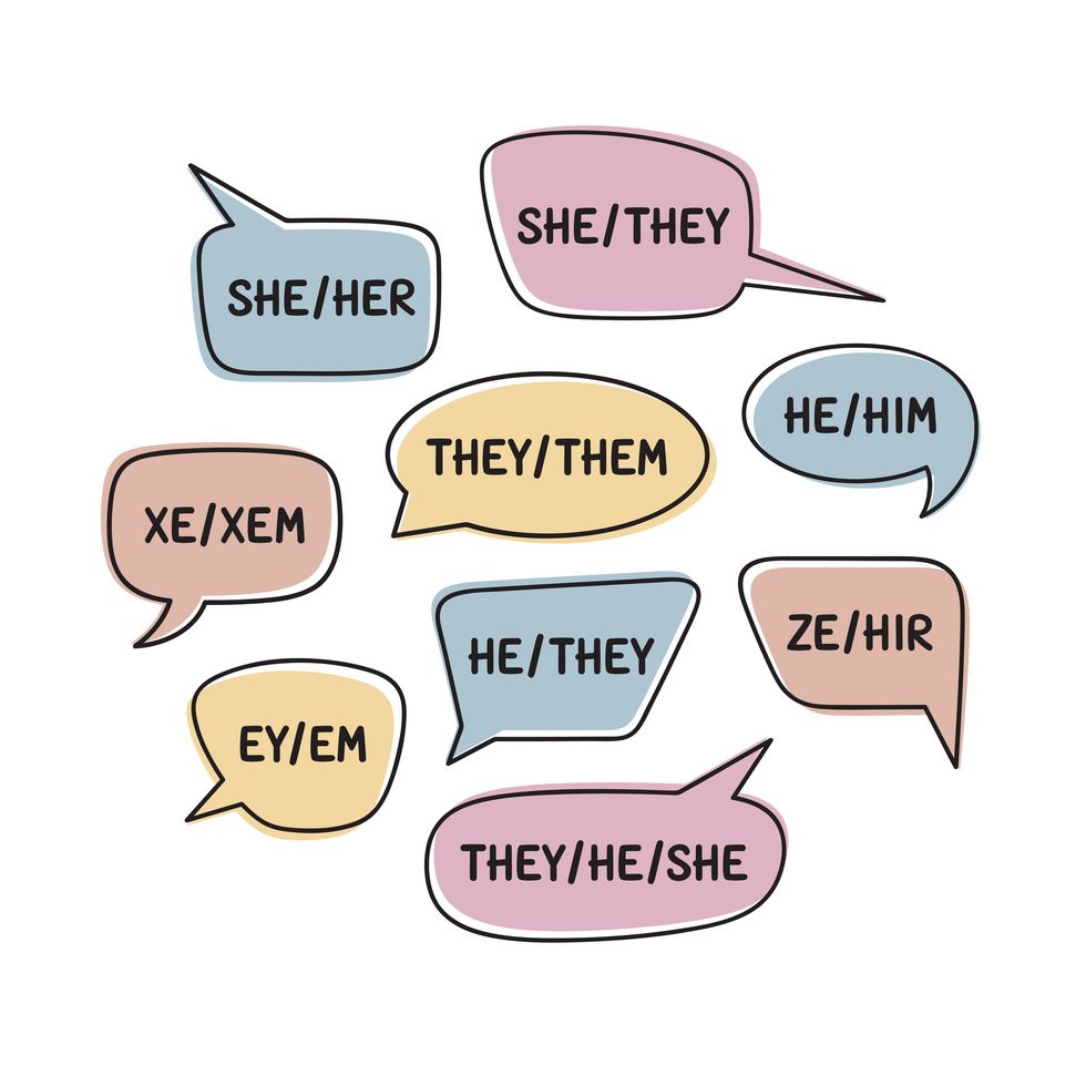 personal pronouns variety