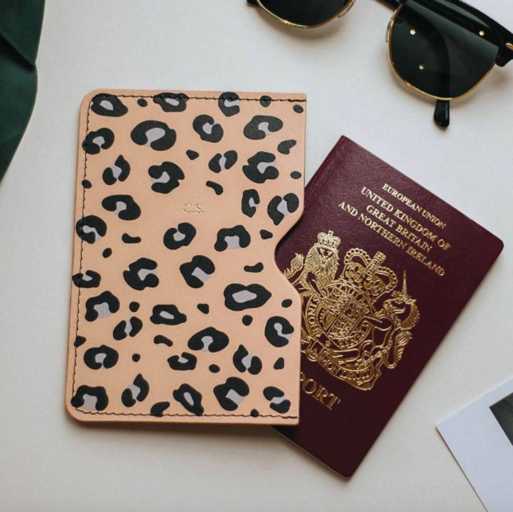 Personalized Luxury Passport Covers With Name Travel Document 