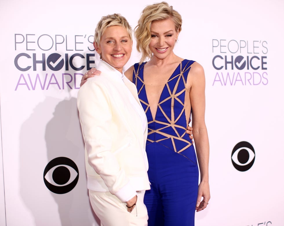 Ellen Degeneres et Portia de Rossi