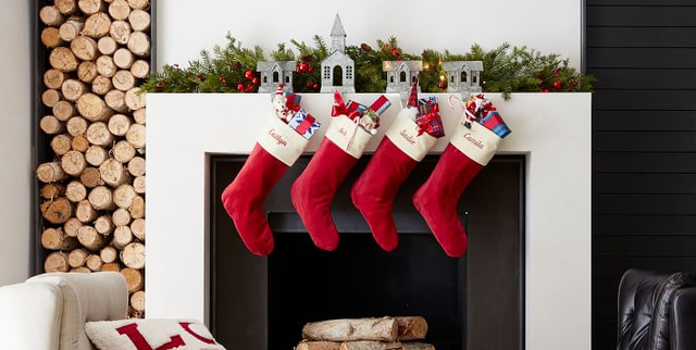 Personalized Needlepoint Stocking Family Stockings Old-fashioned
