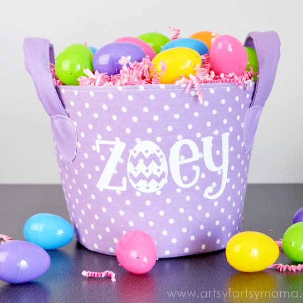 personalized easter basket