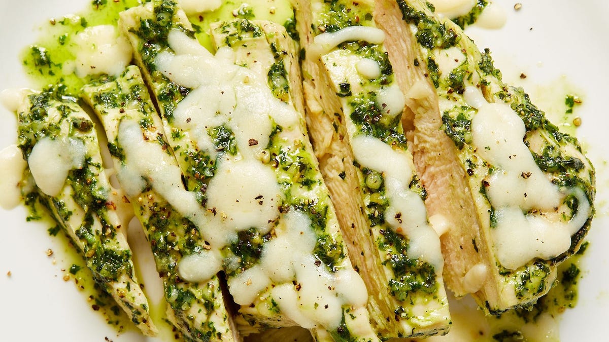 preview for Pesto Chicken Is The Versatile Date Night Dish You Can Enjoy All Year Long