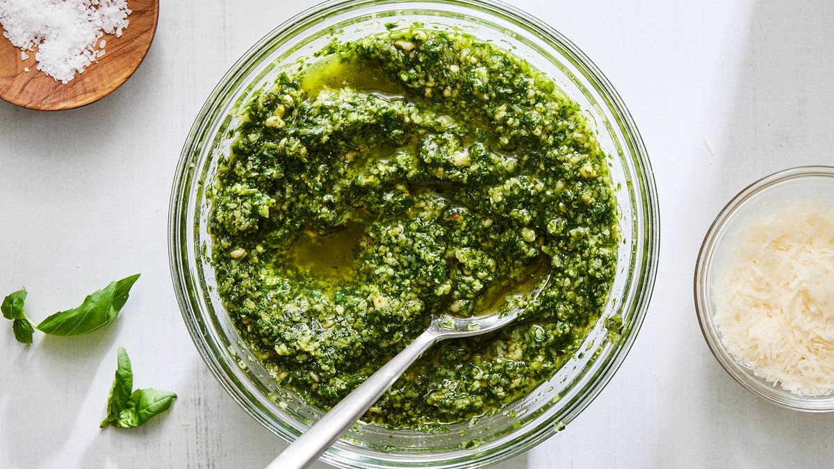 preview for Forget The Store-Bought Jar—Our Easy Pesto Transforms Everything It's Added To