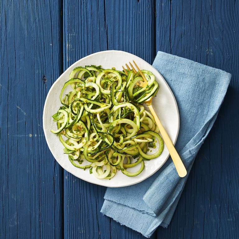 Easy Keto Side Dishes - Zucchini Noodles