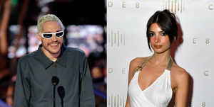 pete davidson and emily ratajkowski spotted "on a date" together