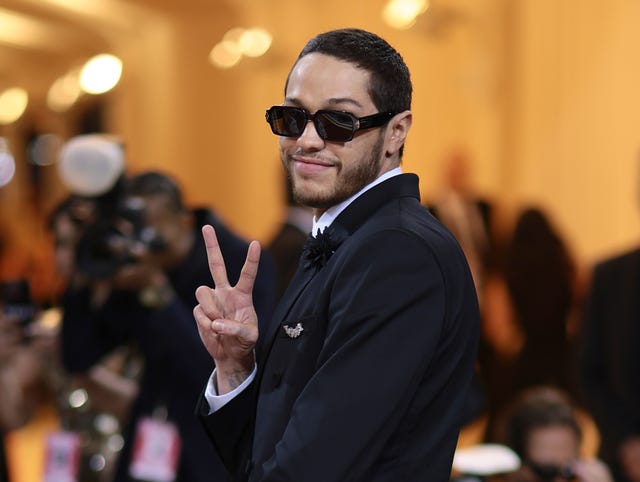 Pete Davidson Seen Smiling On Set Post-Kim Kardashian Split