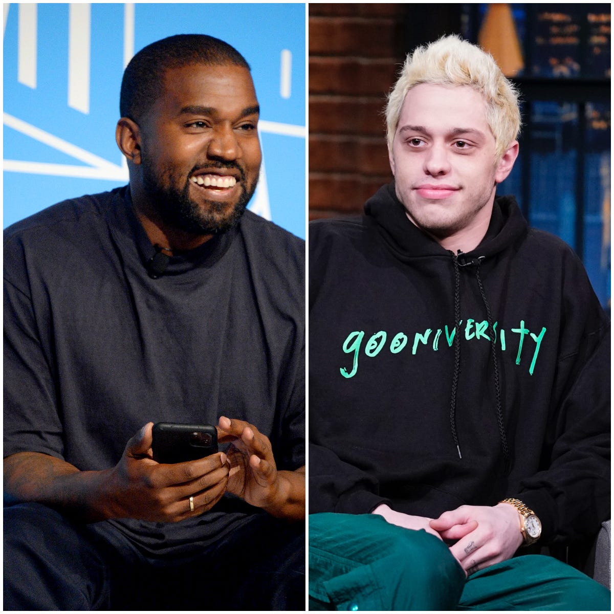 Kanye West ataca e insulta a Pete Davidson en público