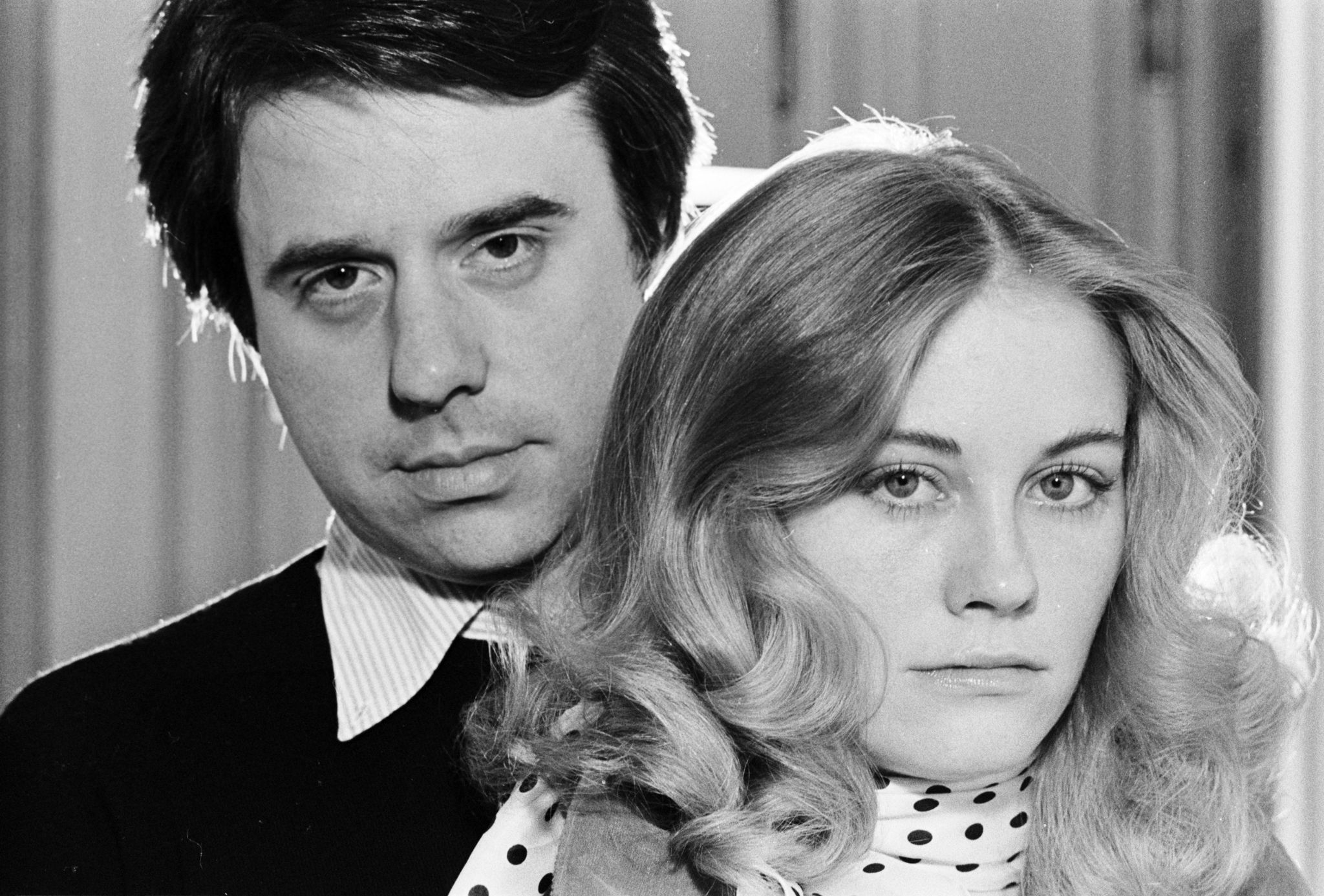 film director peter bogdanovich with actress cybill shepherd photographed in may 1974 just prior to the release of daisy miller photo by jack mitchellgetty images