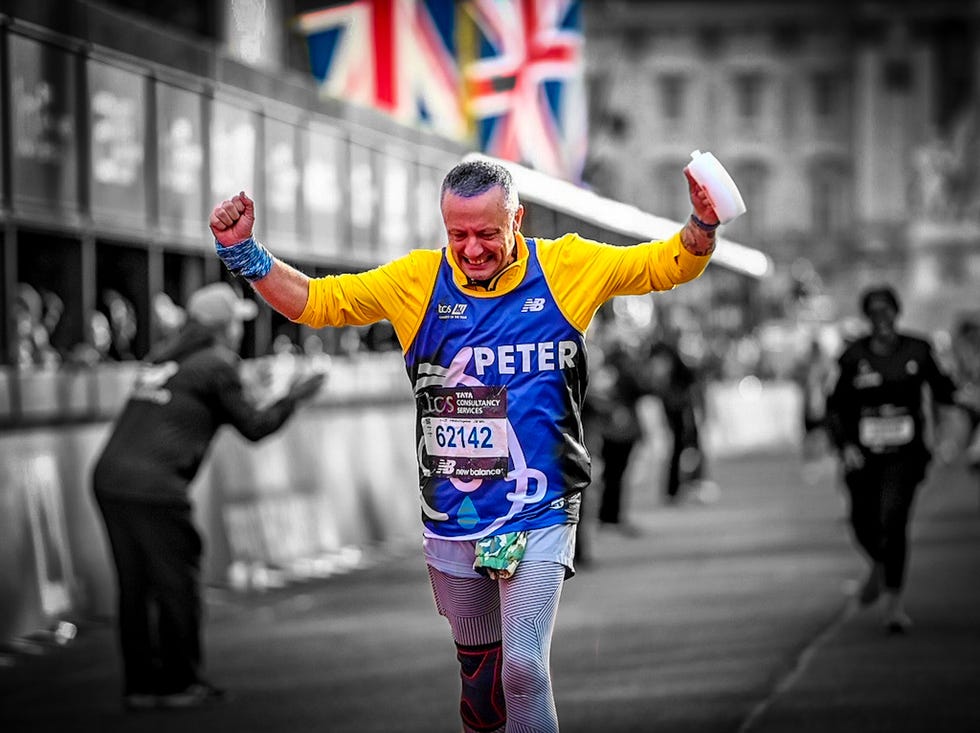 peter hilton weight loss running