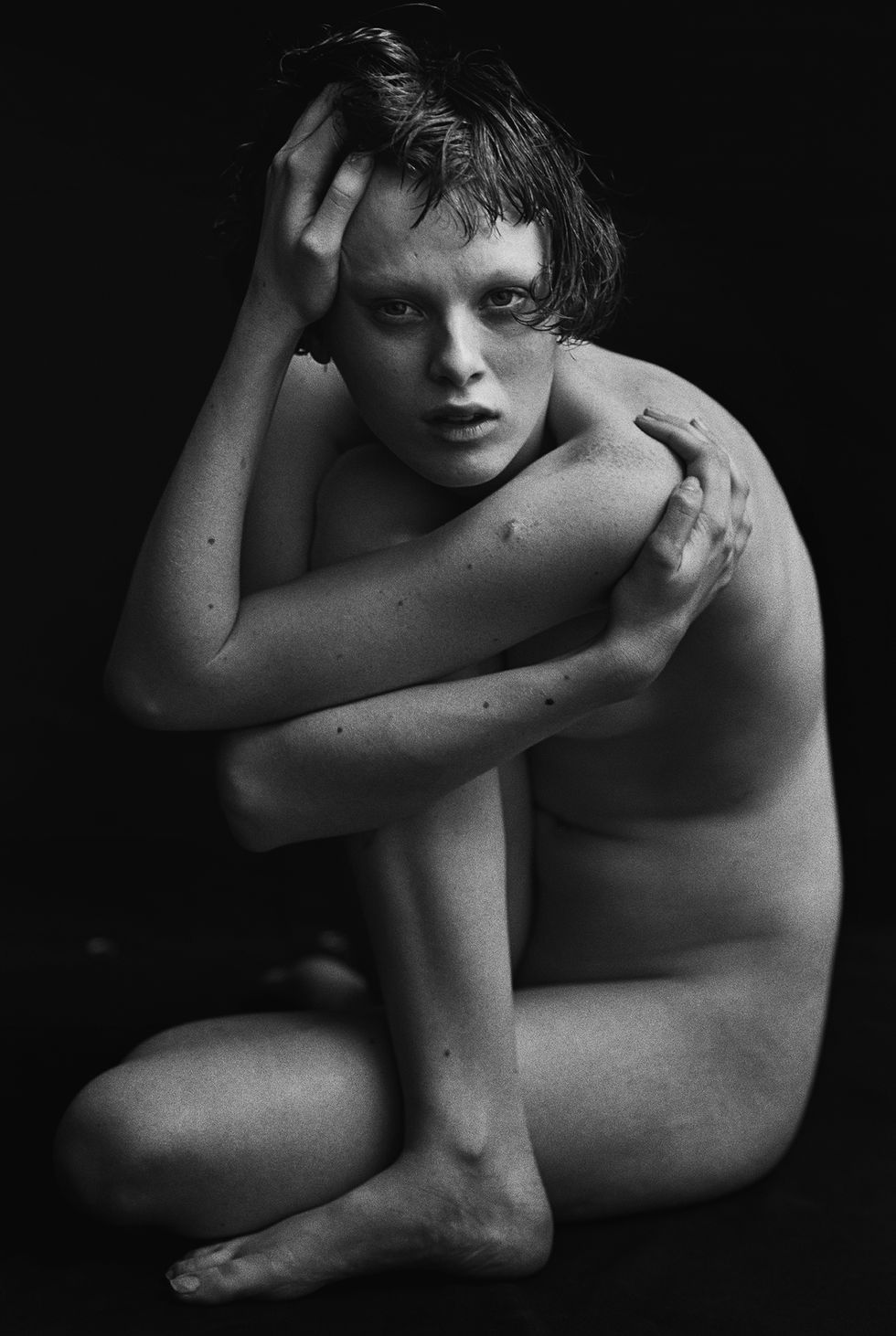 Peter Lindbergh, Karen Elson, modella nuda