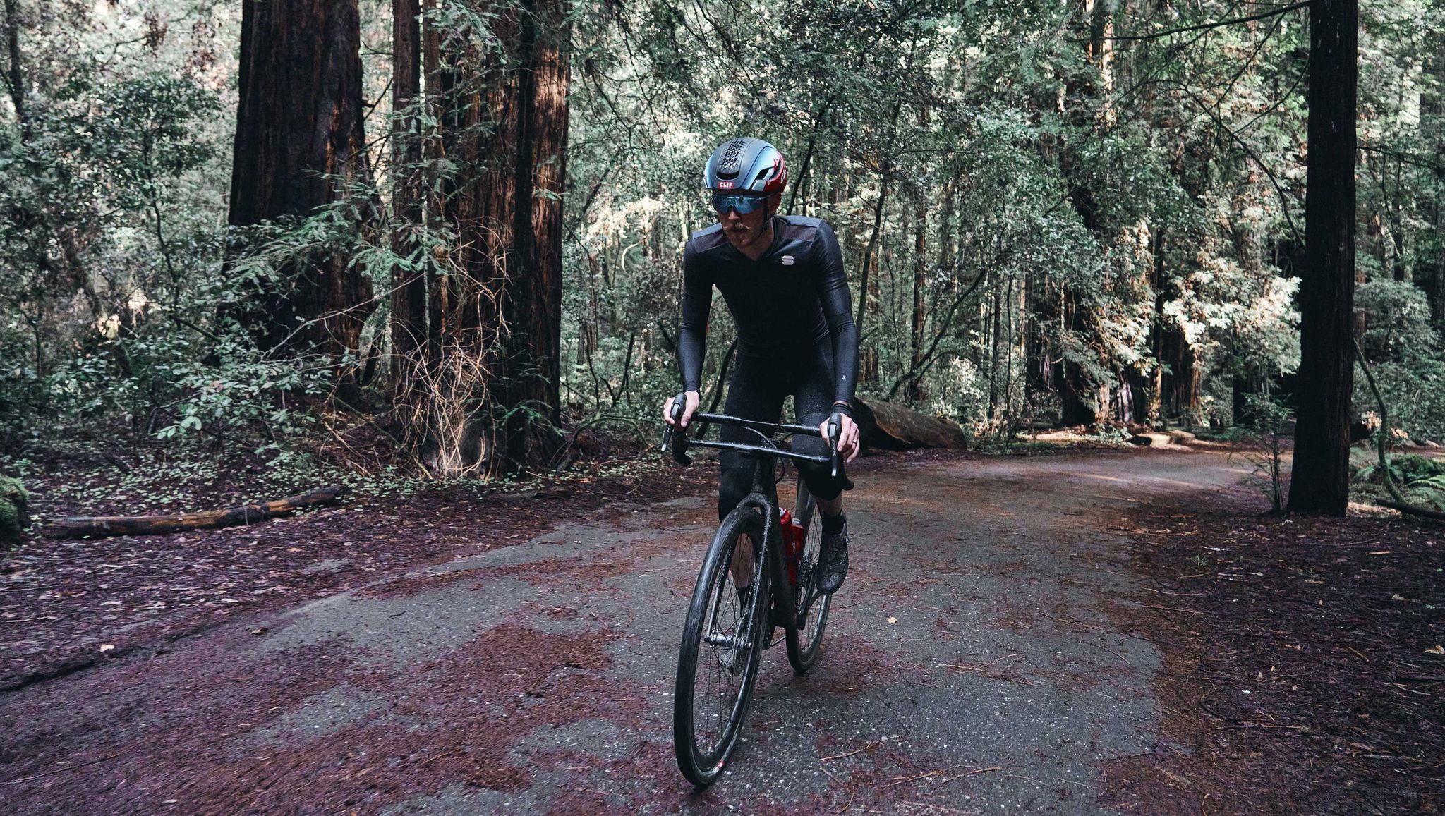 peter stetina training on singletrack in sonoma county, ca in january 2020