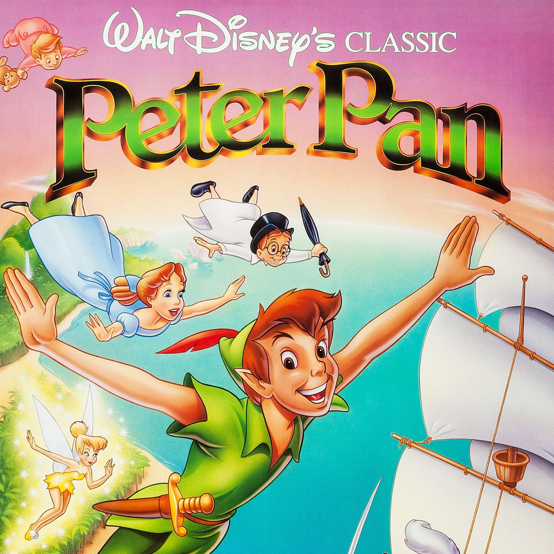 peter pan disney movie characters