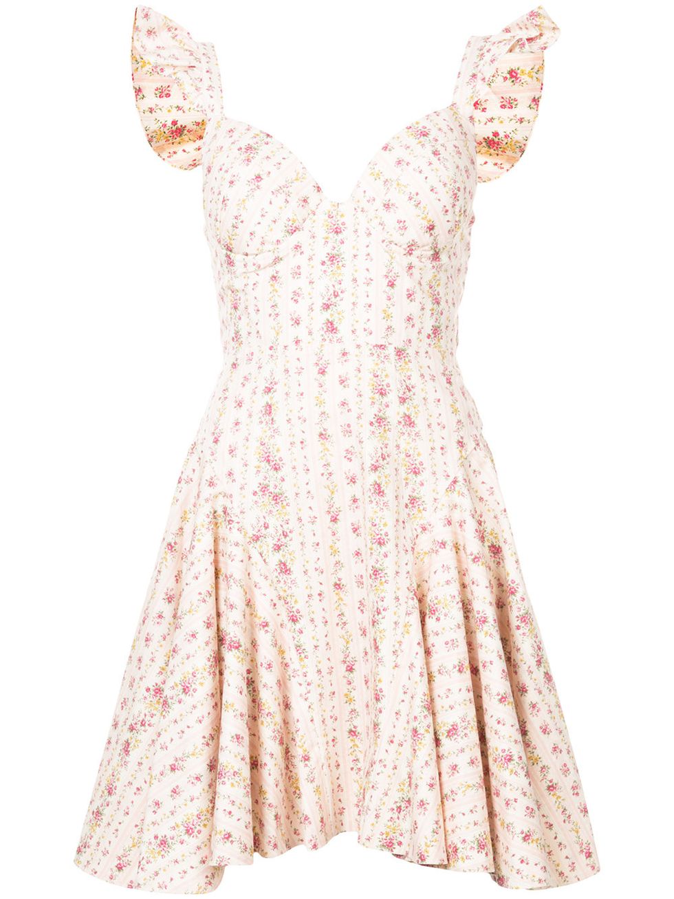 Clothing, Dress, Day dress, White, Pink, Cocktail dress, Lace, Sleeve, Peach, Gown, 