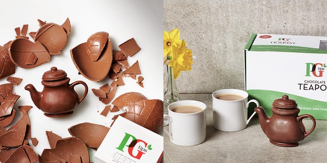 pg tips chocolate teapot