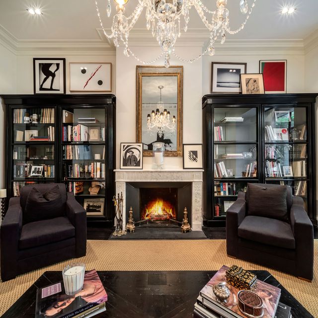 Living room, Room, Interior design, Property, Furniture, Building, Fireplace, Home, Hearth, Ceiling, 