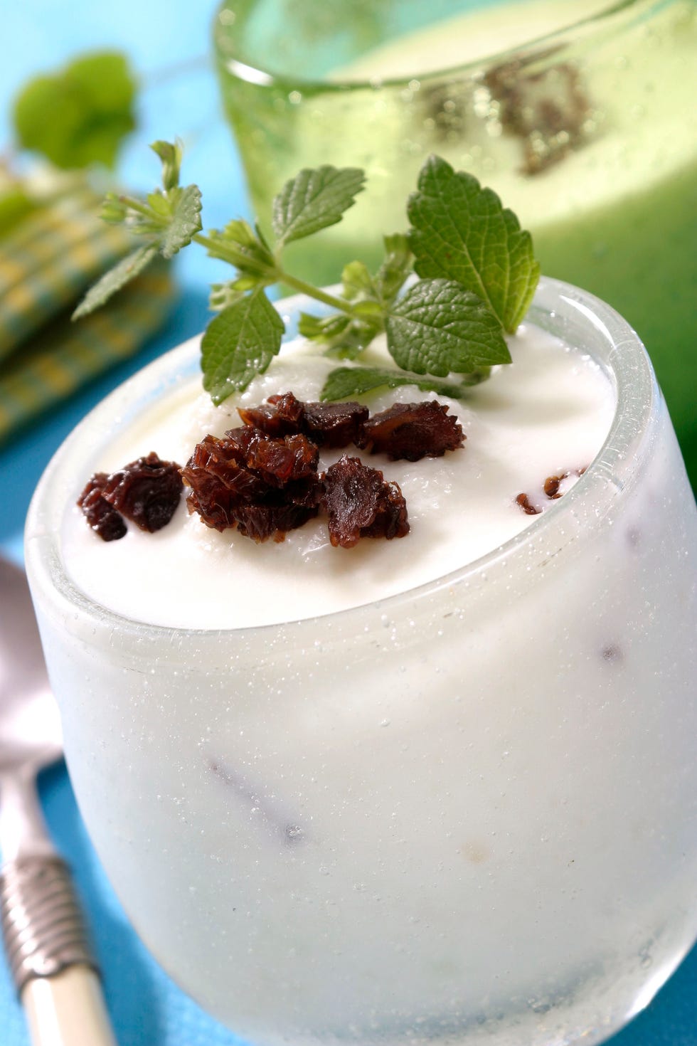 sorbete de pepino con menta