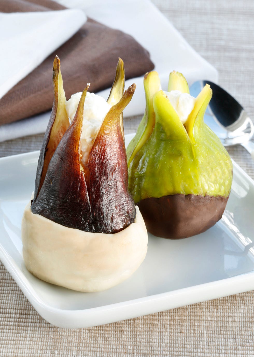 dúo de higos y brevas con chocolate