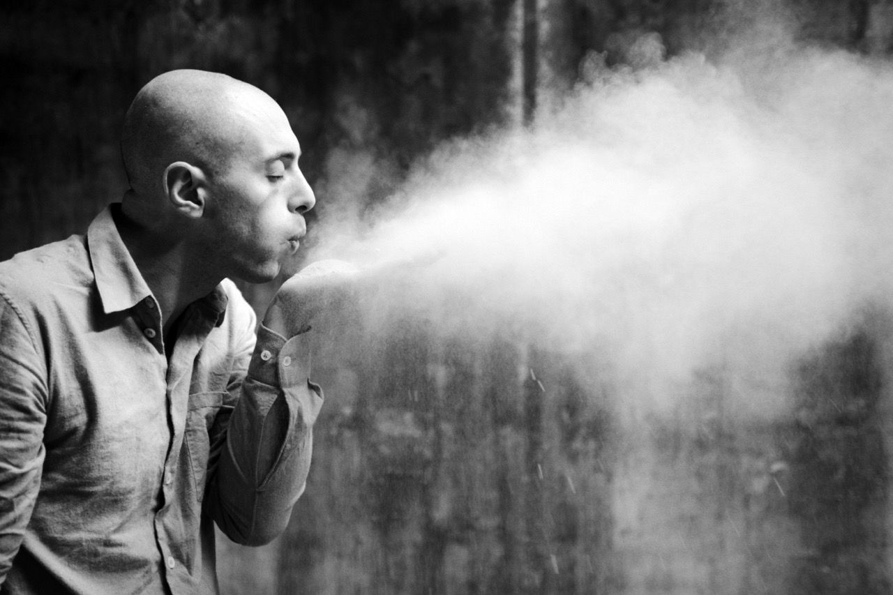 Smoke, Photograph, Smoking, Black-and-white, Photography, Monochrome, Monochrome photography, Portrait, Portrait photography, Style, 