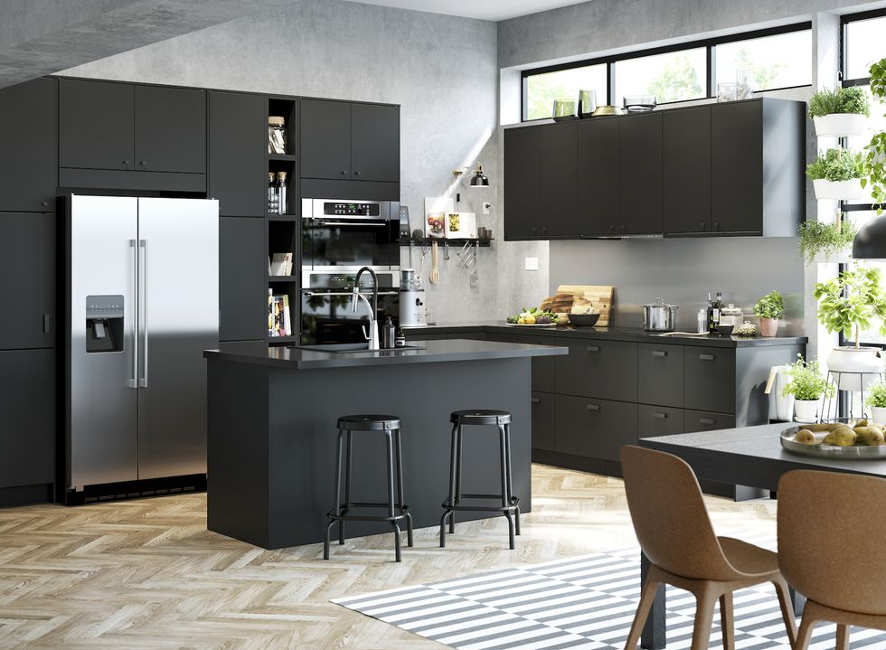 Frigo Tiroir Ikea Gallery  Interior design kitchen small, Modern kitchen  appliances, Dream kitchen island