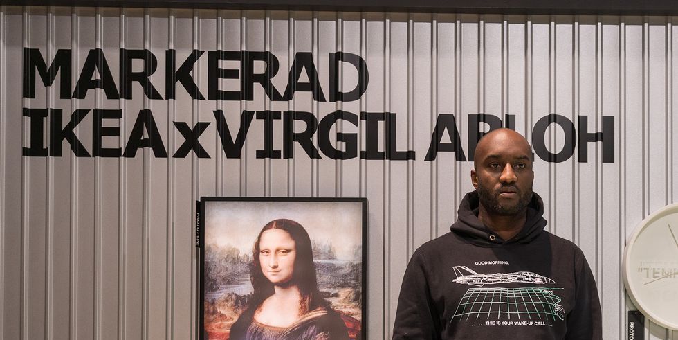 virgil abloh's IKEA collection will include a mona lisa lightbox