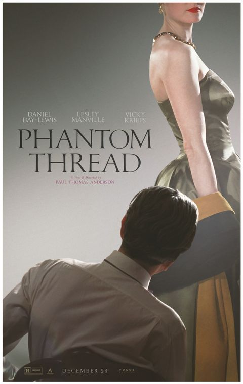 'Phantom Thread' official movie poster.