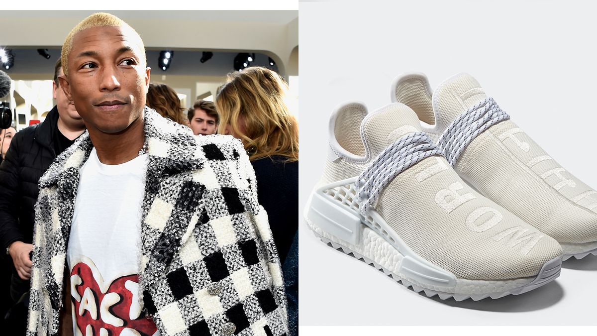ambición Percepción prisa Point-Missing Sneakerheads Are Now Fighting Over Pharrell's Peace-Themed  Adidas