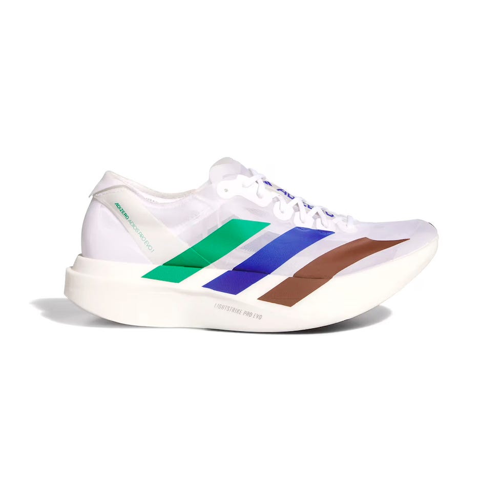 las zapatillas de running adidas adizero adios pro evo 1 que ha diseñado pharell williams