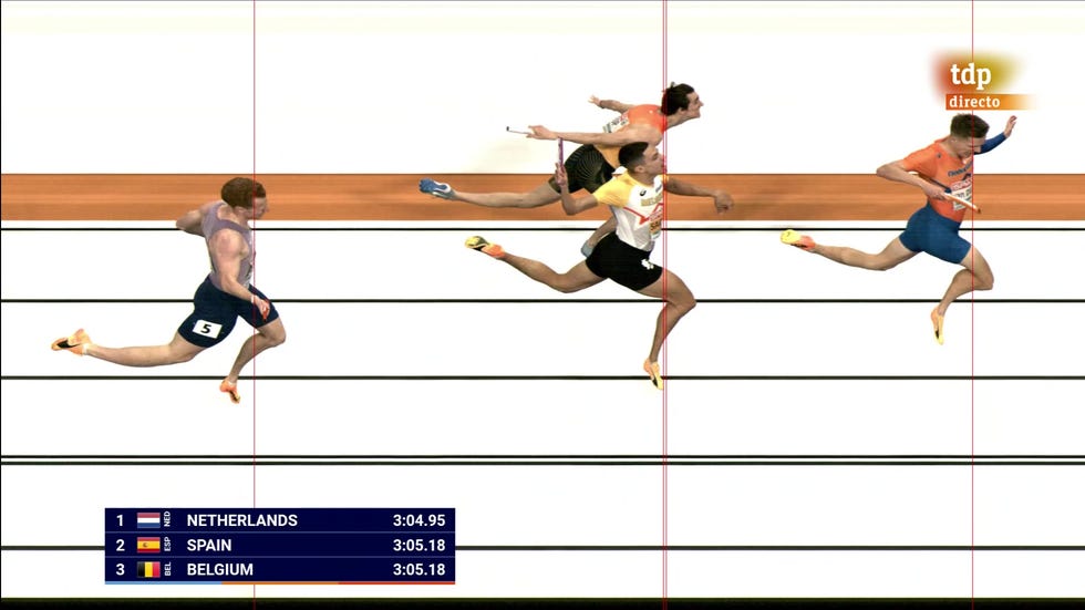 4x400m masculino europeo apeldoorn