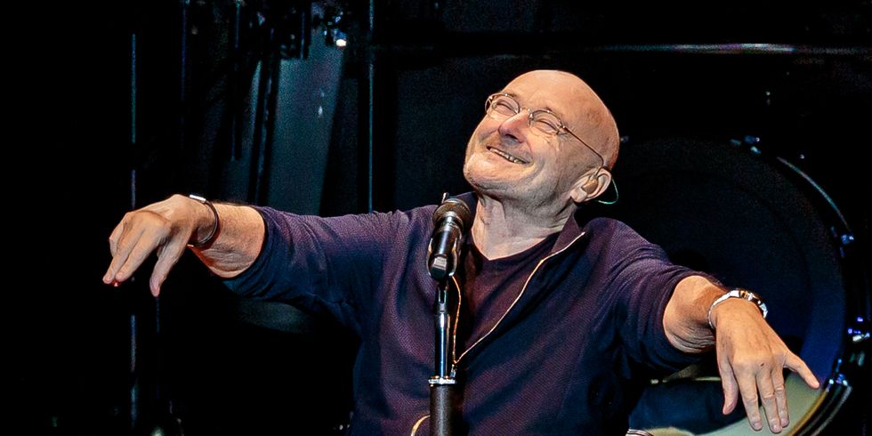 Phil Collins Performs At Forum Assago in Milan
