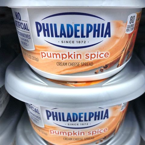 philadelphia pumpkin spice cream cheese spread