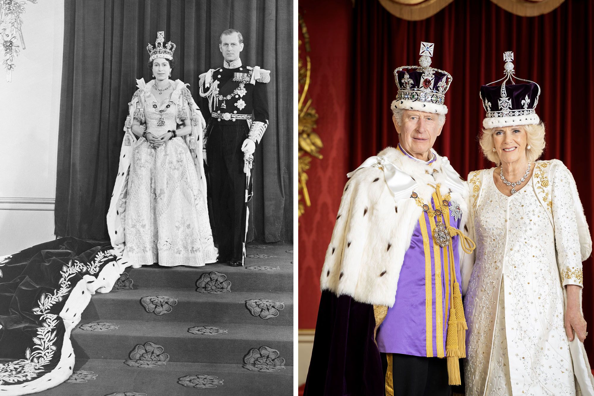 Comparing the coronation of King Charles and Queen Elizabeth - The  Washington Post