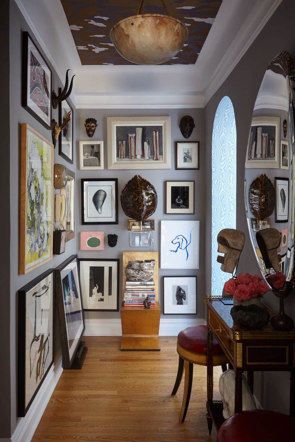pasillo arte apartamento nueva york