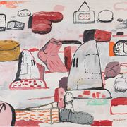 justin richel interprets philip guston’s flatlands as a metaphor for the painter’s career, which was marked by a search for new modes of expression